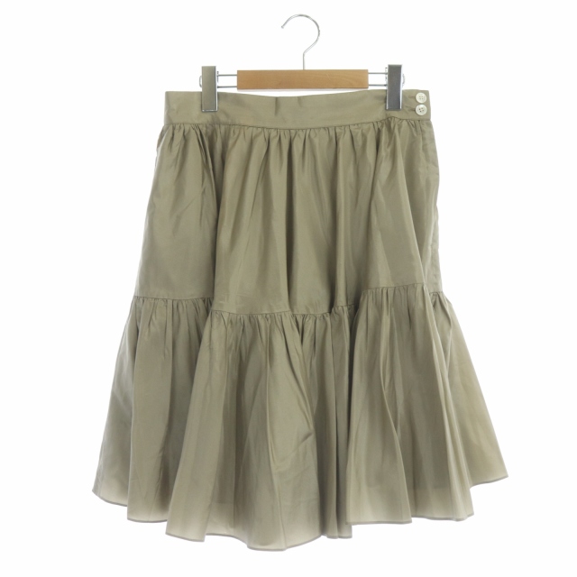 ラルフローレン RALPH LAUREN ティアードスカート フレアスカート ひざ  