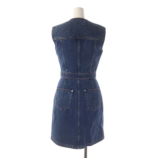 ルイヴィトン LOUIS VUITTON ノースリーブ デニムワンピース  