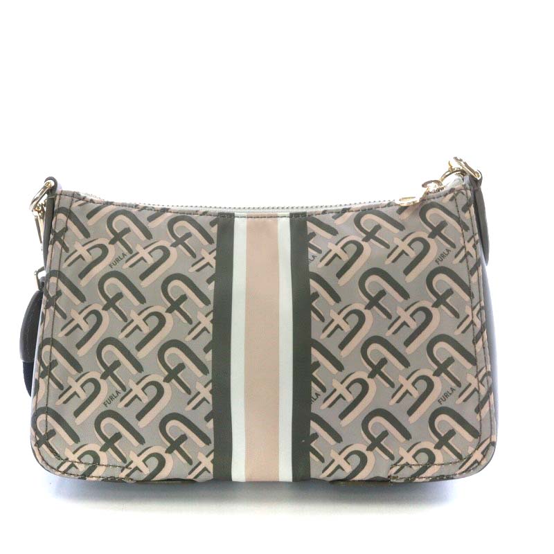 フルラ FURLA ATENA ショルダーバッグ ワンショルダー 総柄 ナイロン