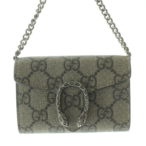 グッチ GUCCI ディオニュソス GGスプリーム チェーン コインケース  