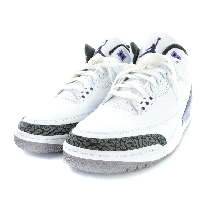 未使用品 ナイキ NIKE Air Jordan 3 Retoro Dark Iris ナイキ エア 
