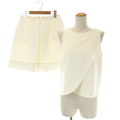 フェンディ FENDI セットアップ 上下 バックリボン ノースリーブ  