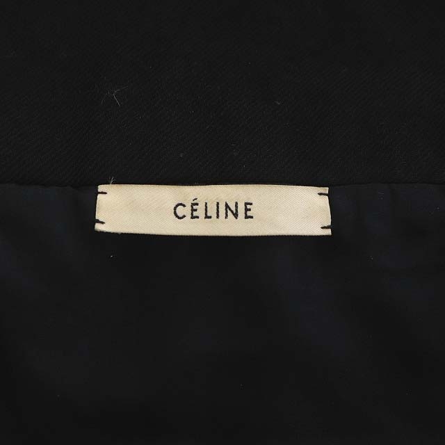 セリーヌ CELINE フィービーファイロ ウール ミンクボタン ダブル  