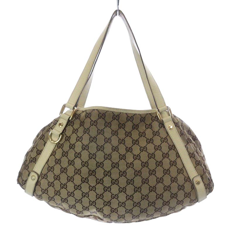 グッチ GUCCI アビー トートバッグ ショルダーバッグ GGキャンバス 