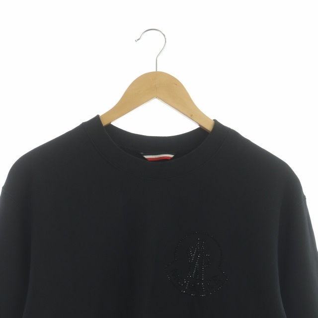 モンクレール MONCLER ジーニアス スワロフスキー ロゴ クルーネック 