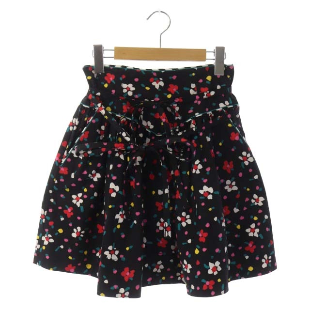 マークジェイコブス MARC JACOBS 花柄スカート フレア ギャザー ミニ 