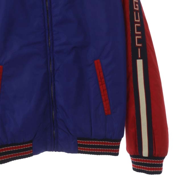グッチ GUCCI スタジャン ボンバージャケット ナイロン ジップ