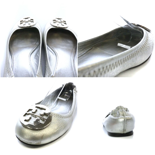 トリーバーチ TORY BURCH バレエシューズ パンプス フラット レザー  