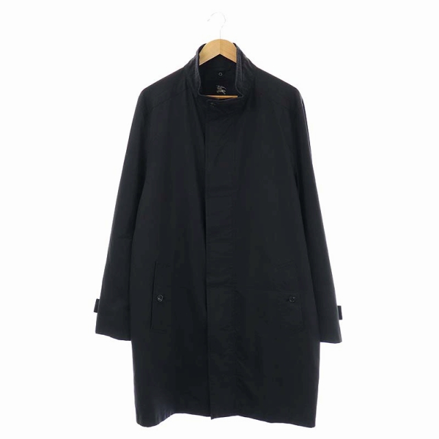 Burberry Londonロングコート BURBERRY LONDON バーバリー ロンドン チェスターコート ブラック