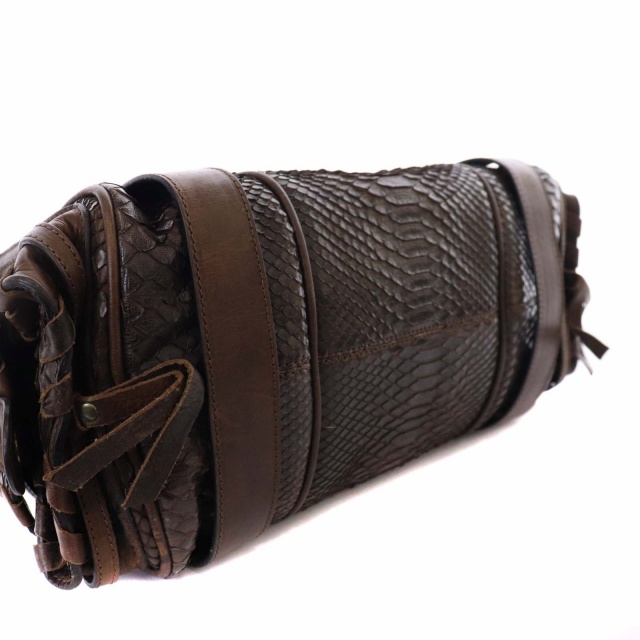 クロエ CHLOE シルベラード パイソンワンショルダーバッグ