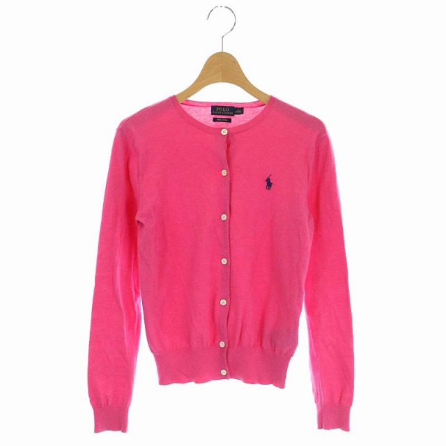 美品 24SS ポロラルフローレン カーディガン PIMA COTTON XL