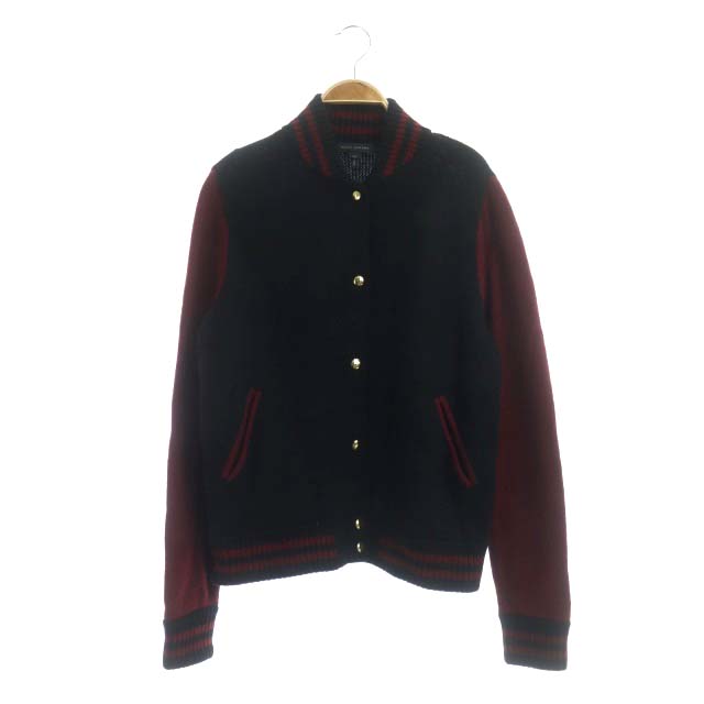 マークジェイコブス MARC JACOBS VARSITY JACKET ニット カシミヤ混 