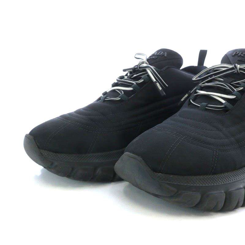プラダ PRADA ラッシュ ギャバジンRe Nylon スニーカー 