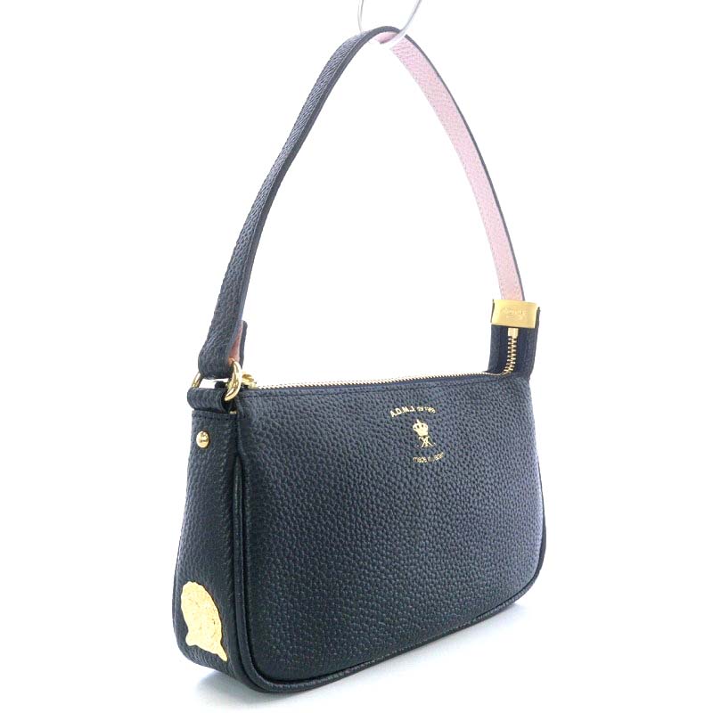 GARBO ガルボ パイソン レザー ハンドバッグ JRA認定 ブルー - www.am 