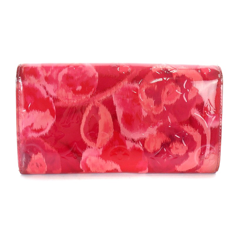 ルイヴィトン LOUIS VUITTON ヴェルニ ポルトフォイユ サラ イカット  