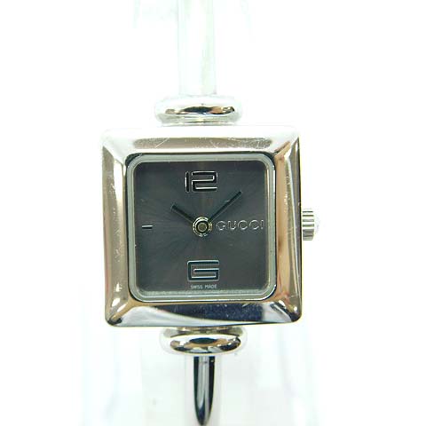 グッチ GUCCI 1900L 腕時計 クォーツ アナログ 2針 シルバー色 /MF