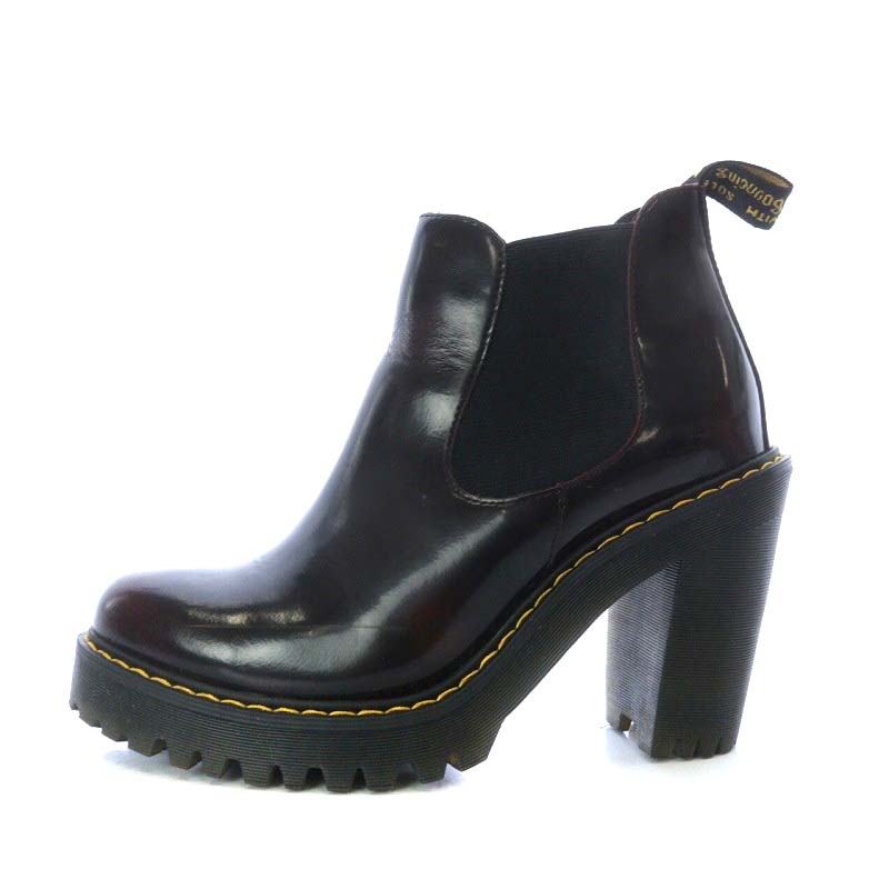 ドクターマーチン「HURSTON」　サイドゴアブーツ　ブラック　UK4 Dr.Martens - ドクターマーチン「HURSTON」 サイドゴアブーツ