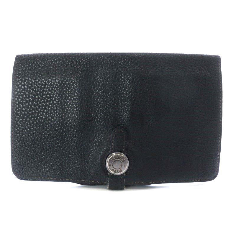 エルメス HERMES ドゴンMM 長財布 二つ折り カードケース パスポート  