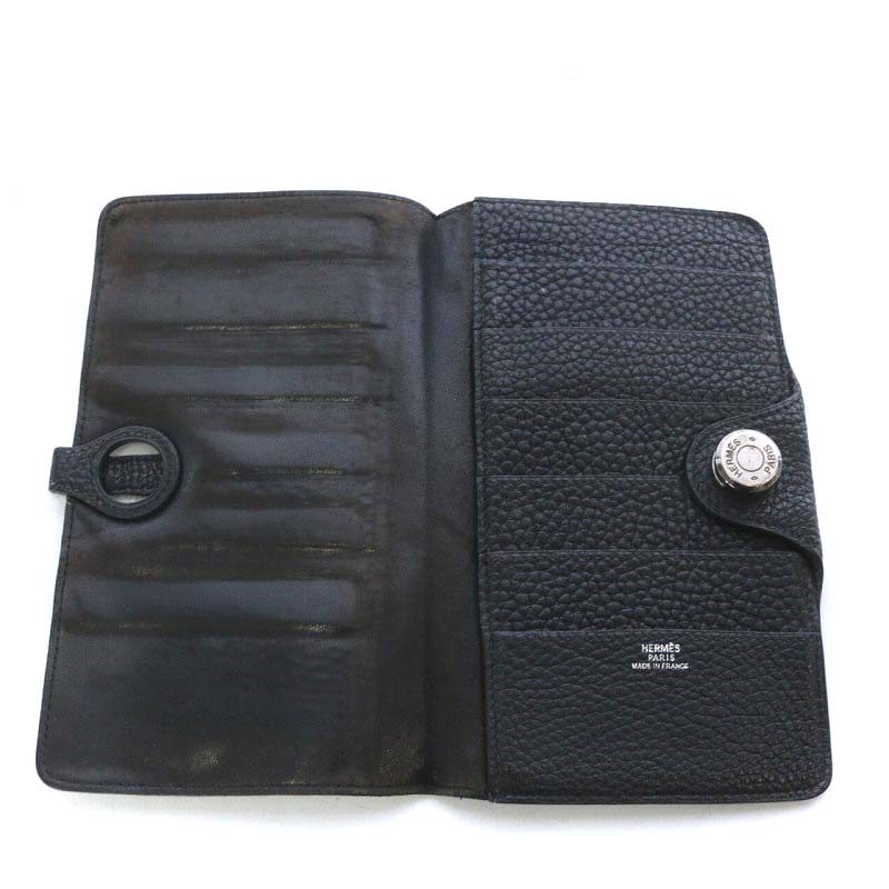 エルメス HERMES ドゴンMM 長財布 二つ折り カードケース パスポート  