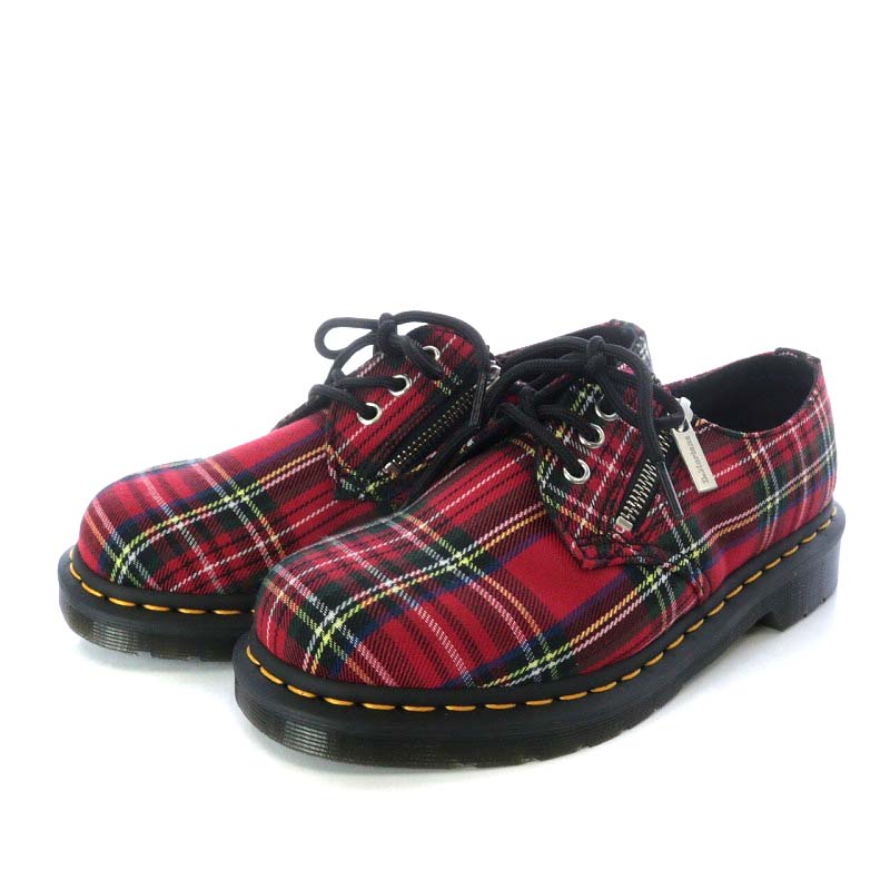 ドクターマーチン DR.MARTENS 26213615 3EYE ZIP TARTAN タータン 