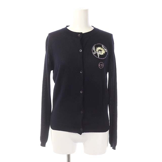 クリスチャンディオール Christian Dior カシミヤ シルク 混合 