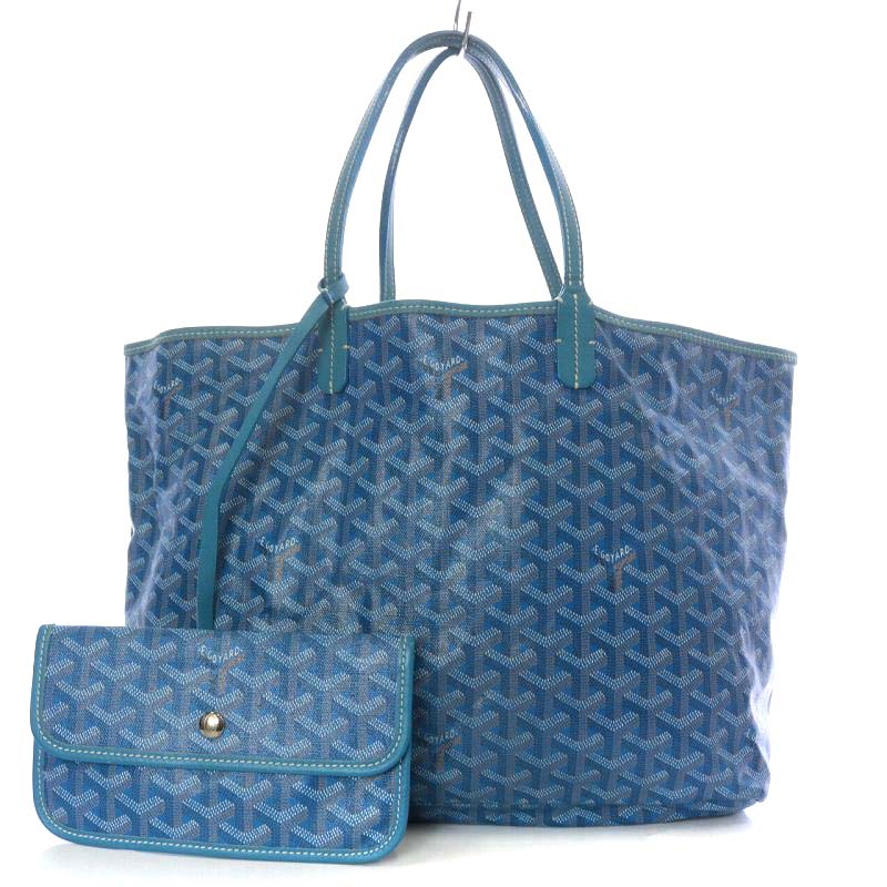 ゴヤール GOYARD サンルイ PM トートバッグ ショルダーバッグ 総柄 PVC 