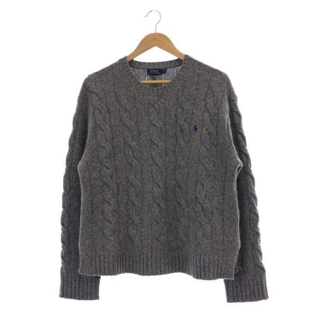 ポロ ラルフローレン POLO RALPH LAUREN カシミヤ混 ケーブルニット 