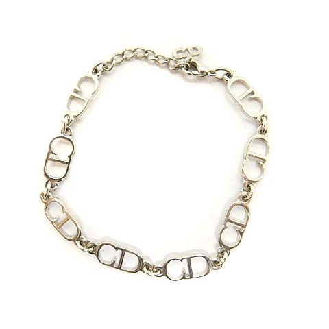 クリスチャンディオール Christian Dior ブレスレット CD ロゴ  