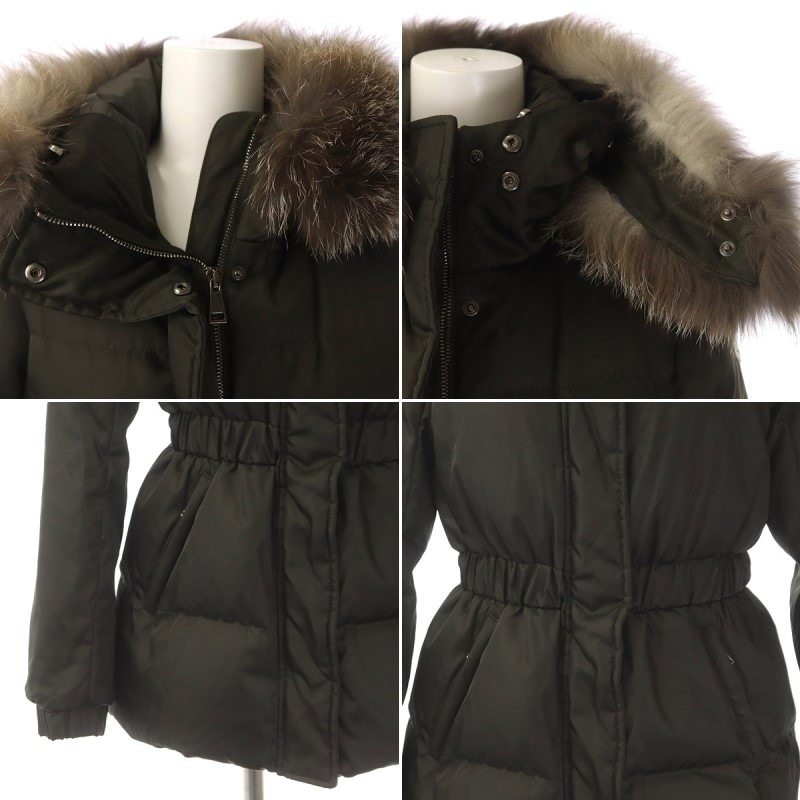 モンクレール MONCLER FATSIALFUR ダウンジャケット アウター ミドル丈 