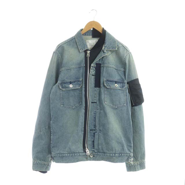 サカイ sacai 21SS DENIM BLOUSON デニムジャケット Gジャン 