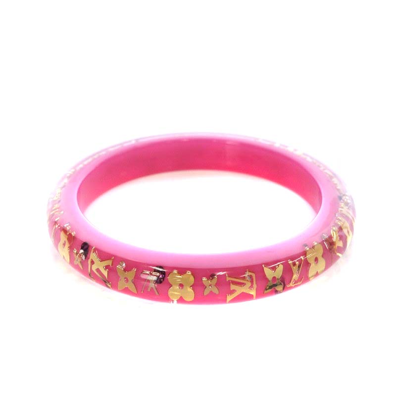 ルイヴィトン❁LOUIS VUITTON ❁ピンクバングル