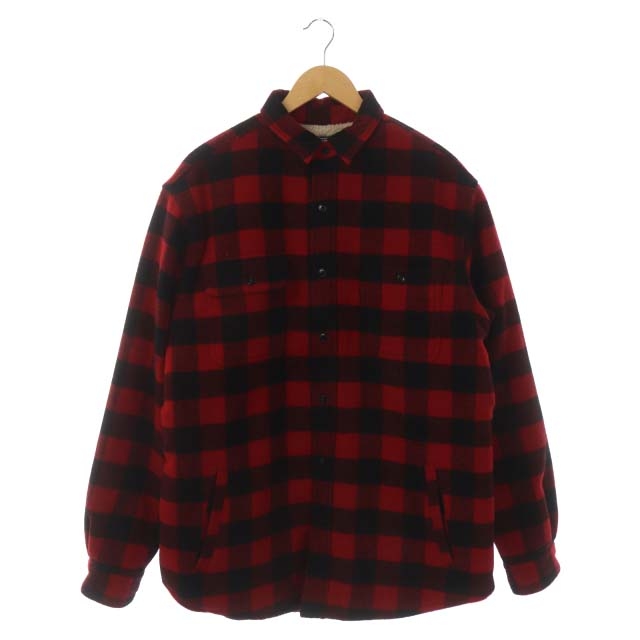 ポロ バイ ラルフローレン Polo by Ralph Lauren チェック柄ボアCPO 
