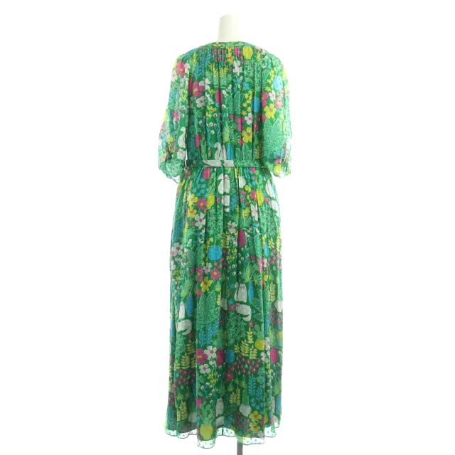 未使用品 ケイトスペード KATE SPADE garden posy silk dress  