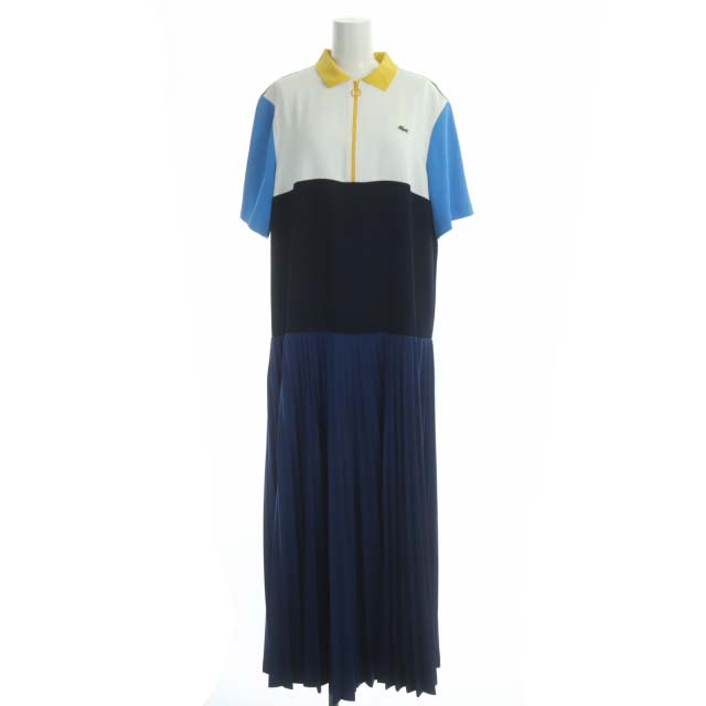 ラコステ LACOSTE プリーツスカートポロシャツドレス ワンピース  