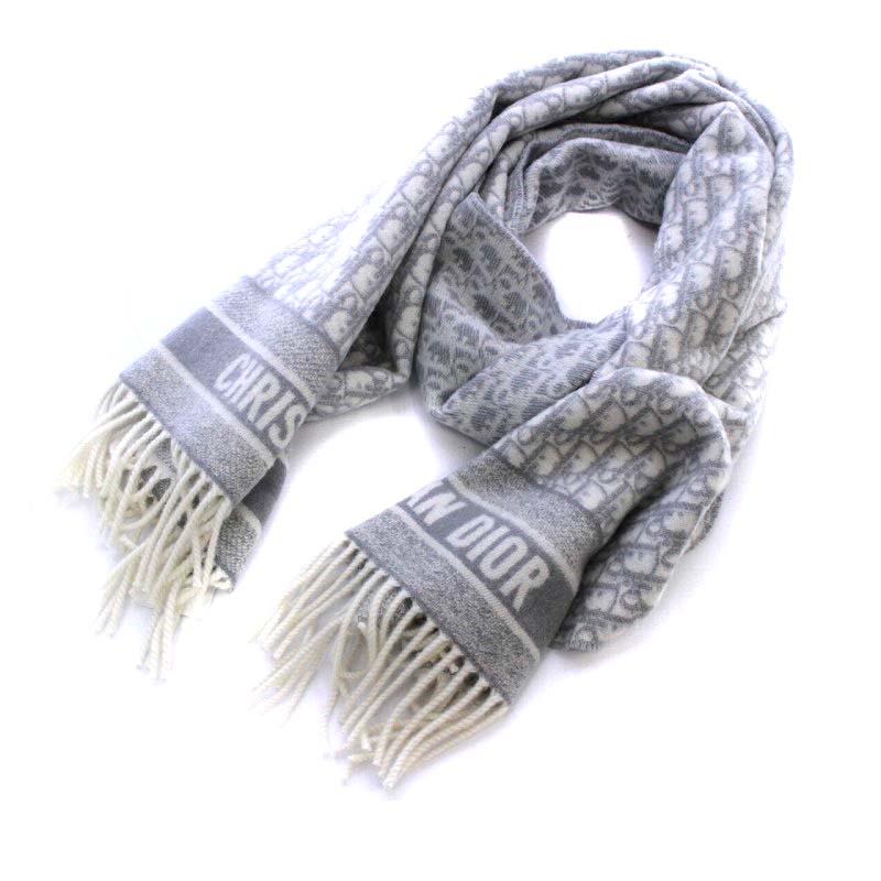 クリスチャンディオール Christian Dior オブリーク スカーフ マフラー  
