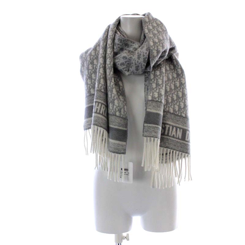 クリスチャンディオール Christian Dior オブリーク スカーフ マフラー  