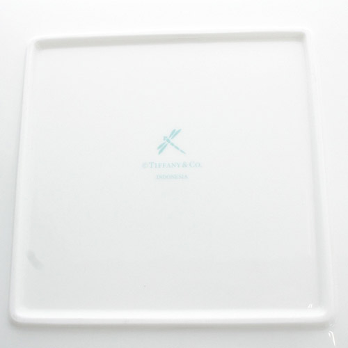 Tiffany & Co. スクエアプレート 2枚セット ティファニー 皿 Tiffany