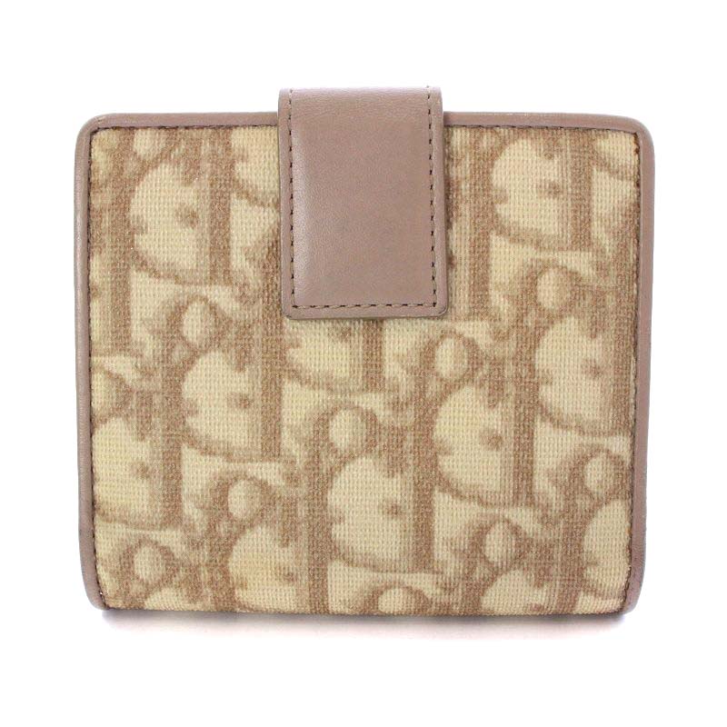 クリスチャンディオール Christian Dior トロッター 財布 二つ折り  