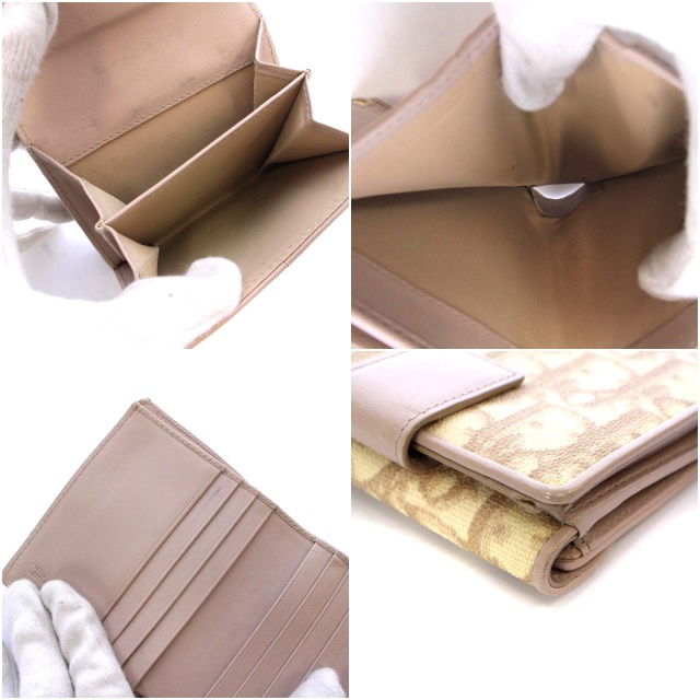 クリスチャンディオール Christian Dior トロッター 財布 二つ折り