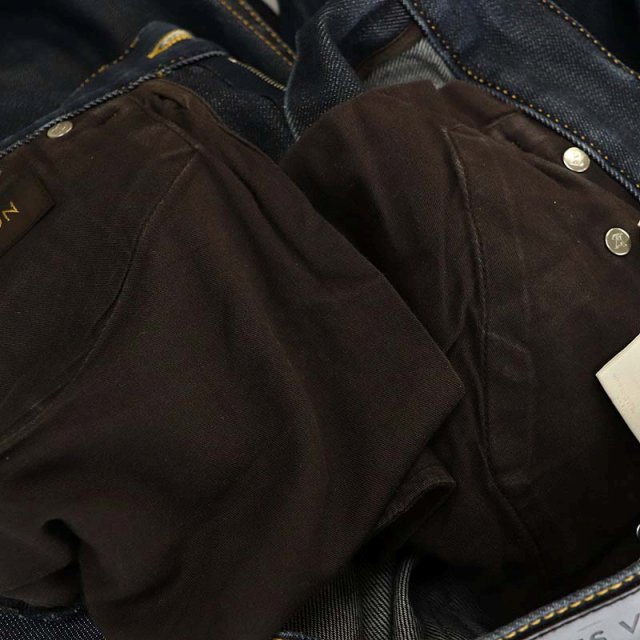 ルイヴィトン LOUIS VUITTON モノグラム刺繍LVデニムパンツ ジーンズ