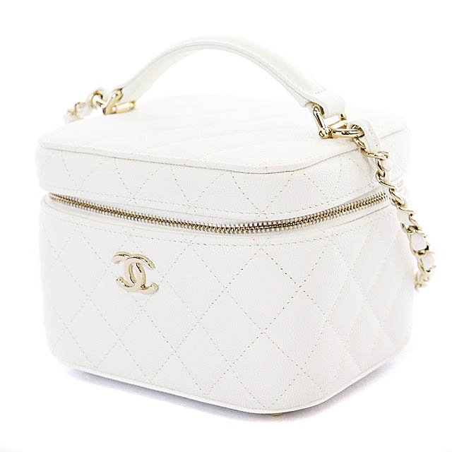 シャネル CHANEL マトラッセ キャビアスキン ココマーク