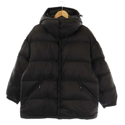 モンクレール MONCLER × ハイク HYKE 4 23SS GALENSTOCK ショート HYKE ブラックフード付き ナイロンジャケット
