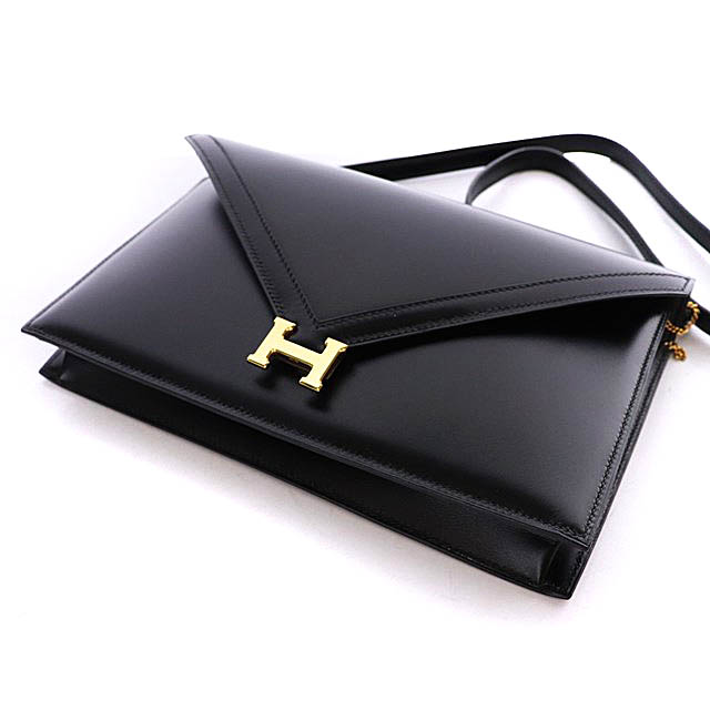 エルメス HERMES リディ ボックスカーフ ショルダーバッグ クラッチ  