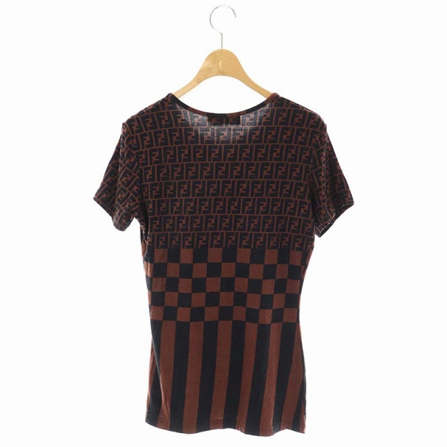 フェンディ FENDI Tシャツ カットソー クルーネック 半袖 オールド 