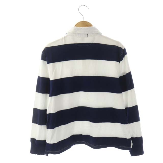 ラルフローレン ラルフローレン ラガーシャツ ネイビーホワイト 160