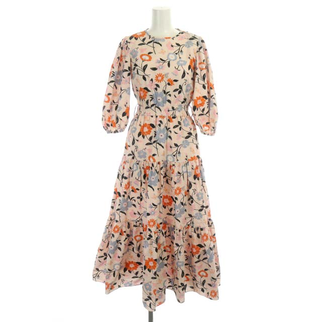 ケイトスペード KATE SPADE 2022年 K7438 floral garden lawn dress 