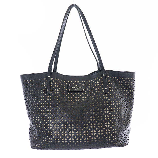 ケイトスペード KATE SPADE ポーチ付メッシュトートバッグ 