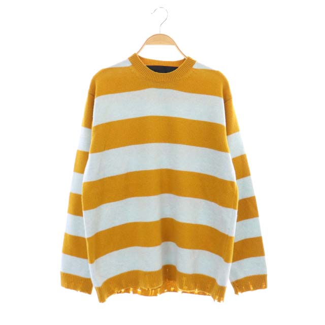 マークジェイコブス MARC JACOBS THE GRUNGE SWEATER ボーダー 