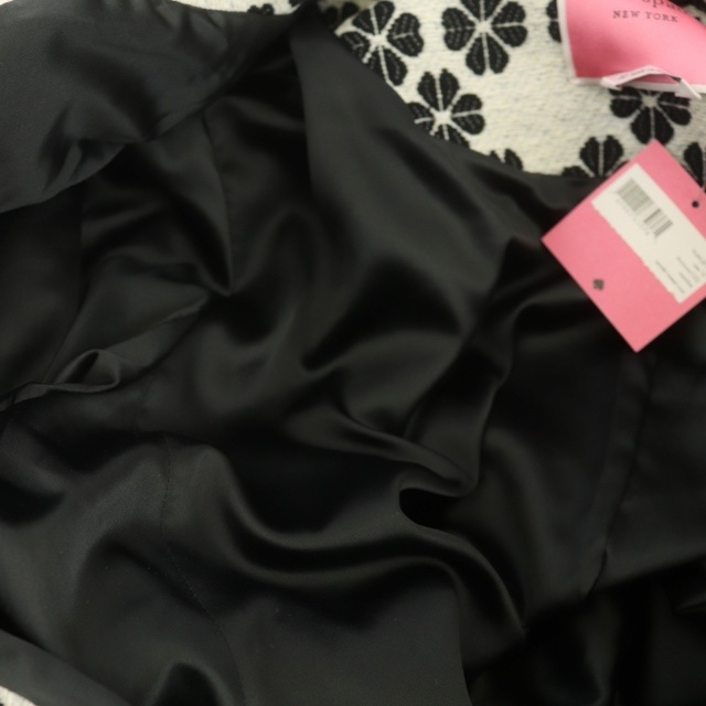 未使用品 ケイトスペード KATE SPADE ツイードコート ステンカラー  