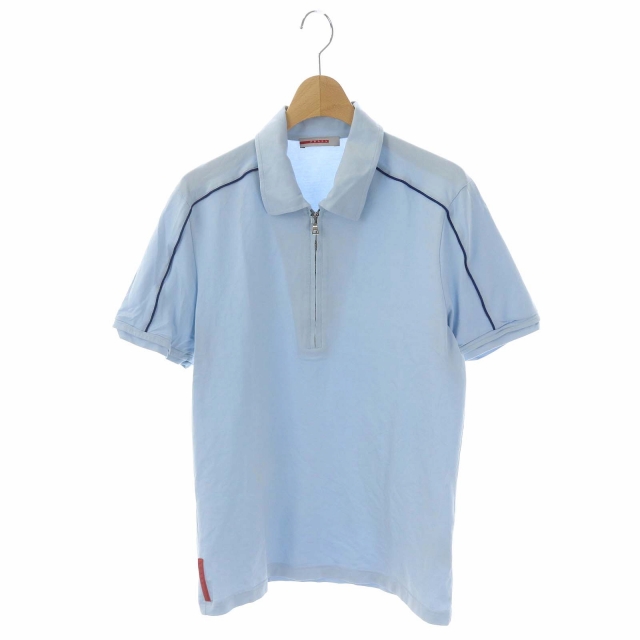 pradasports ハーフジップTシャツポロシャツ